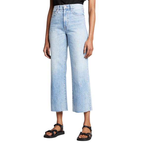 SLVRLAKE Denim - NEW SLVRLAKE grace wide leg jean in crosby